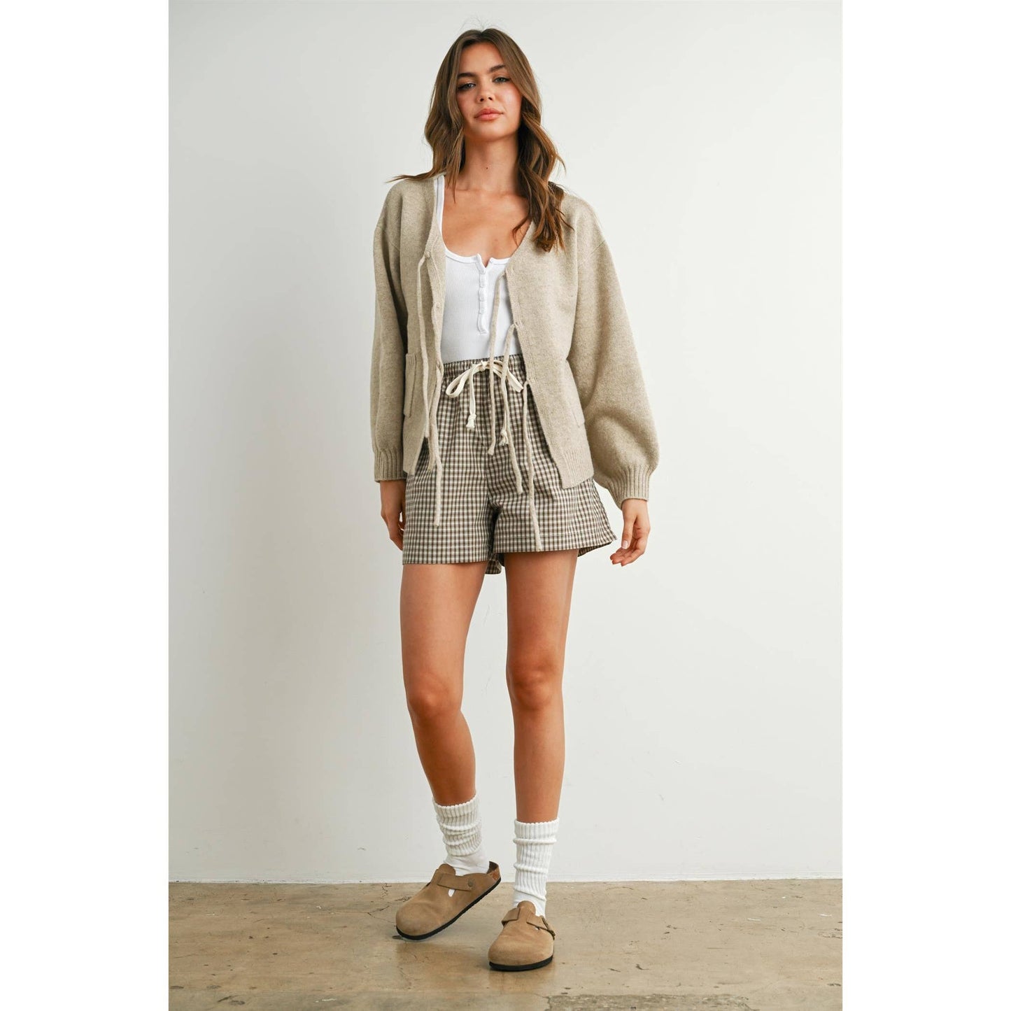 Knot Front  Cardigan