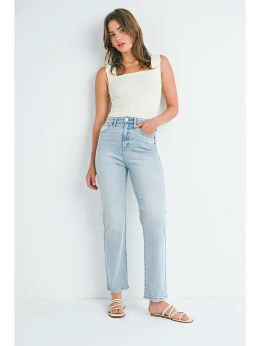 High Rise Clean Jean