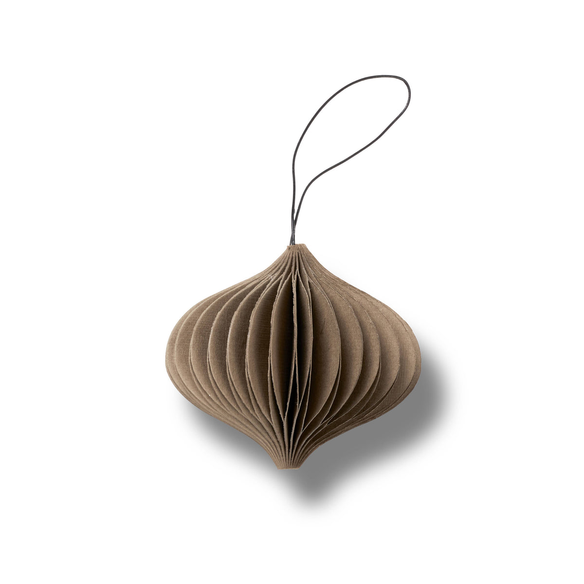 Macchiato Onion Ornament