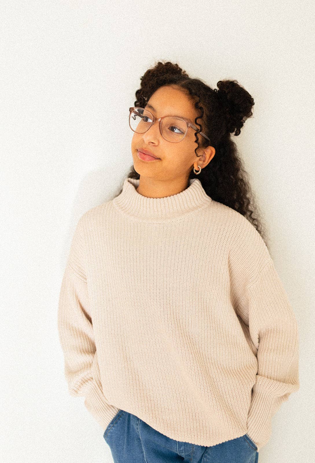 Mia Mock Neck Sweater