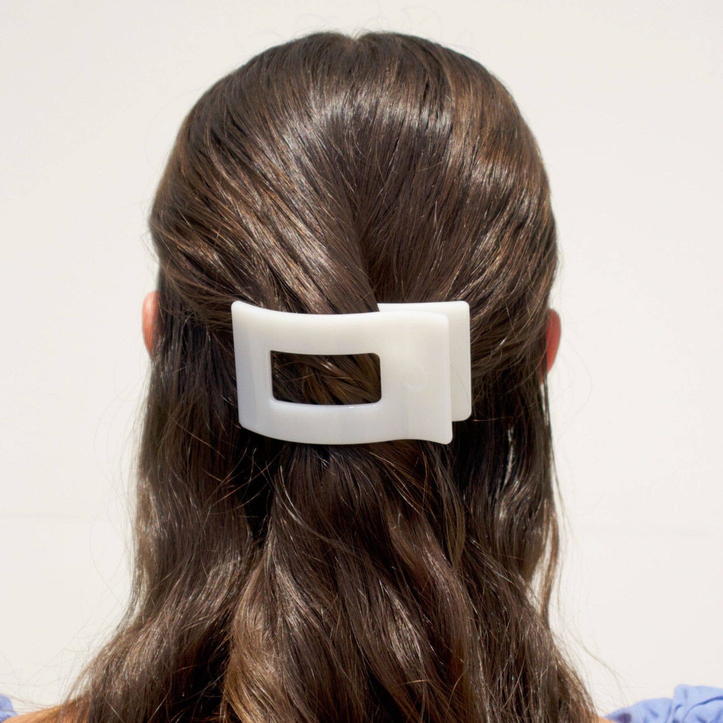 Flat Rect Hair Clip Sm