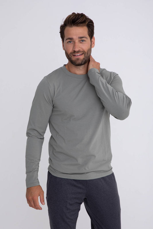 Pima Long Sleeve - Slate
