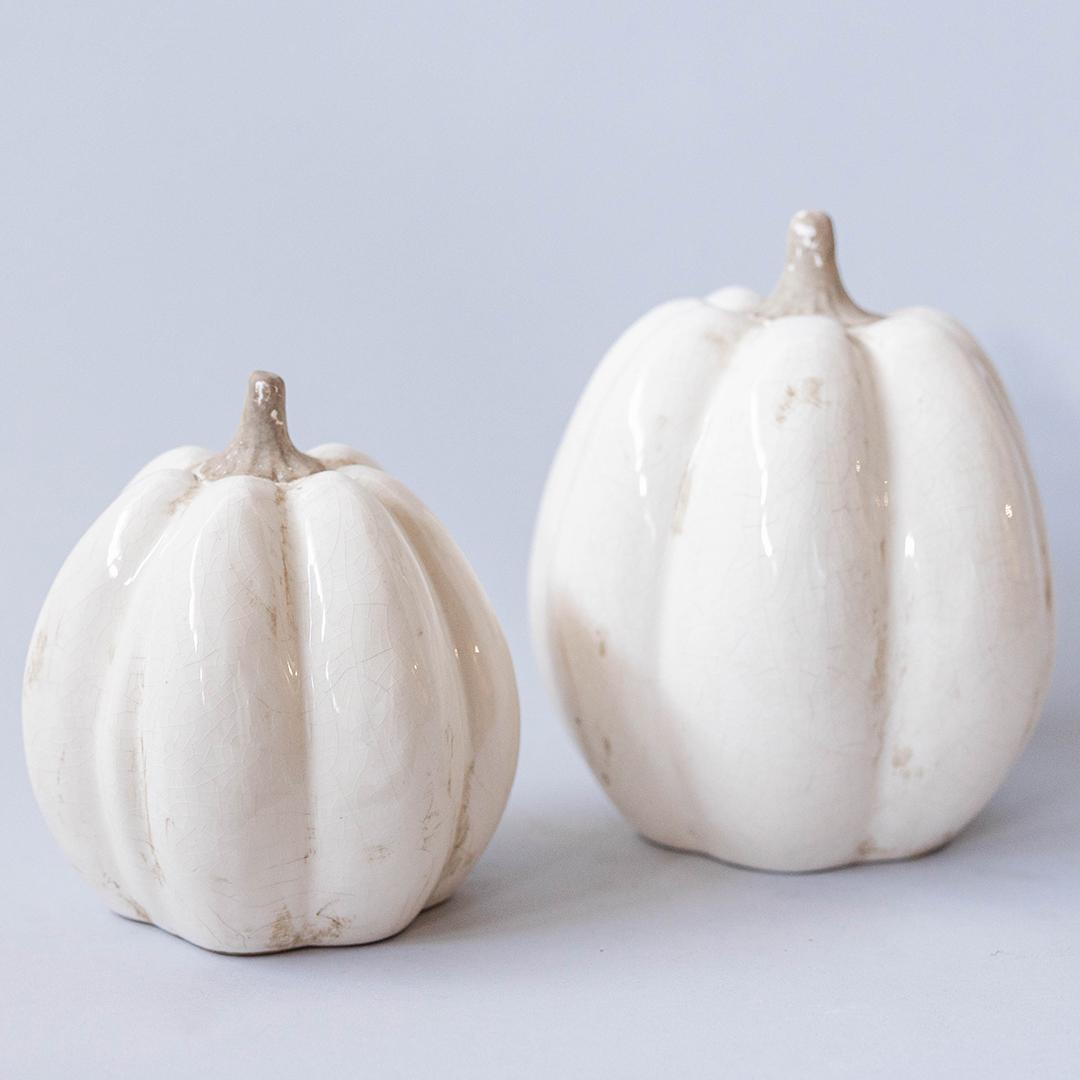 Ceramic Pumpkin Med