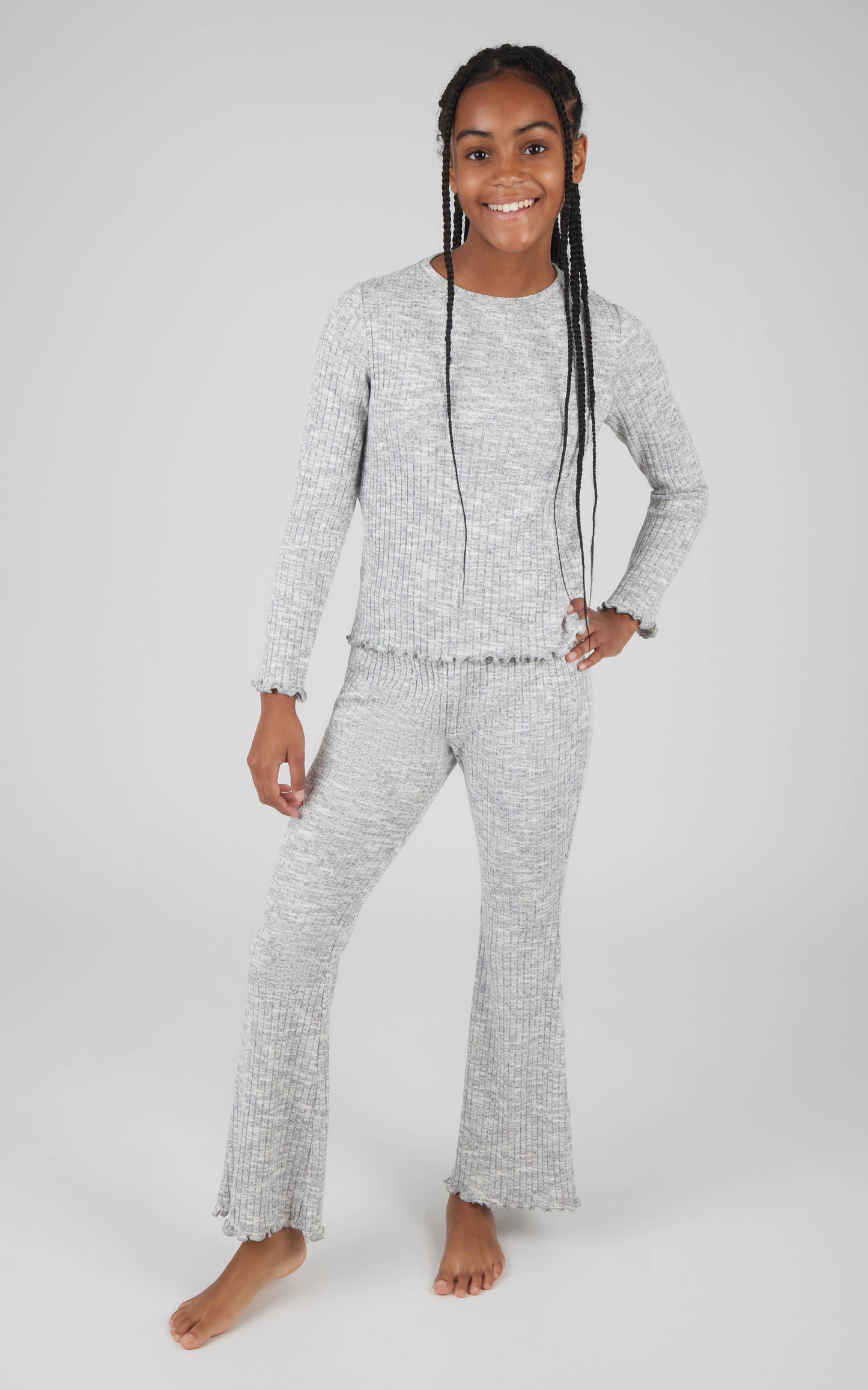 Kids Rib Knit Set