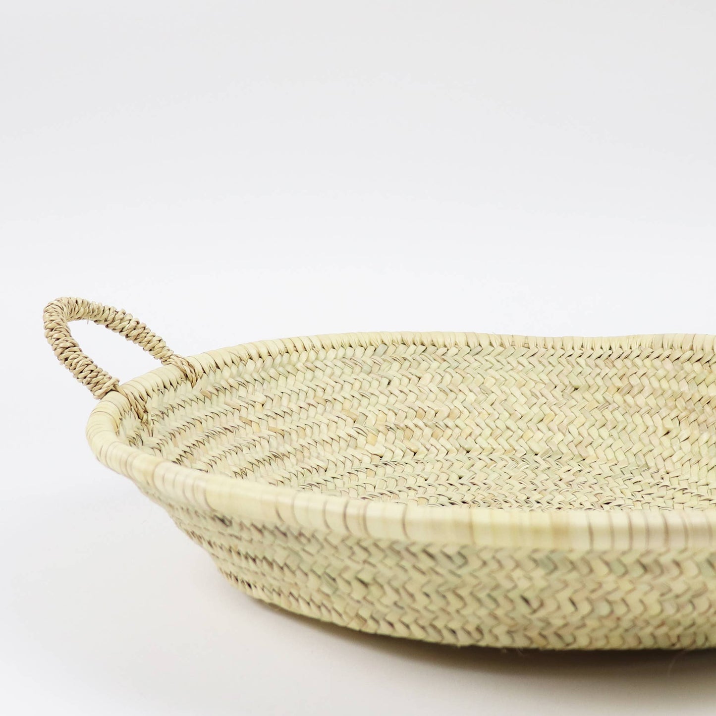 Woven Straw Plate Large