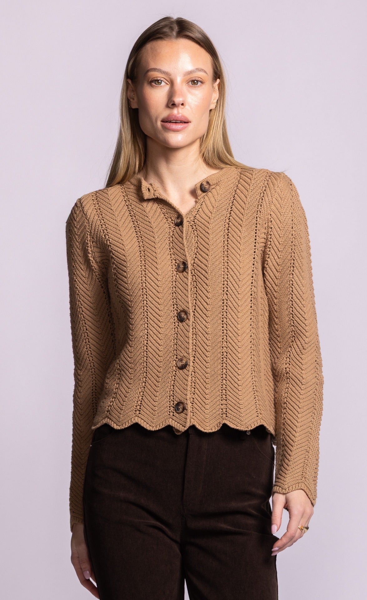 Brown Palmer Sweater