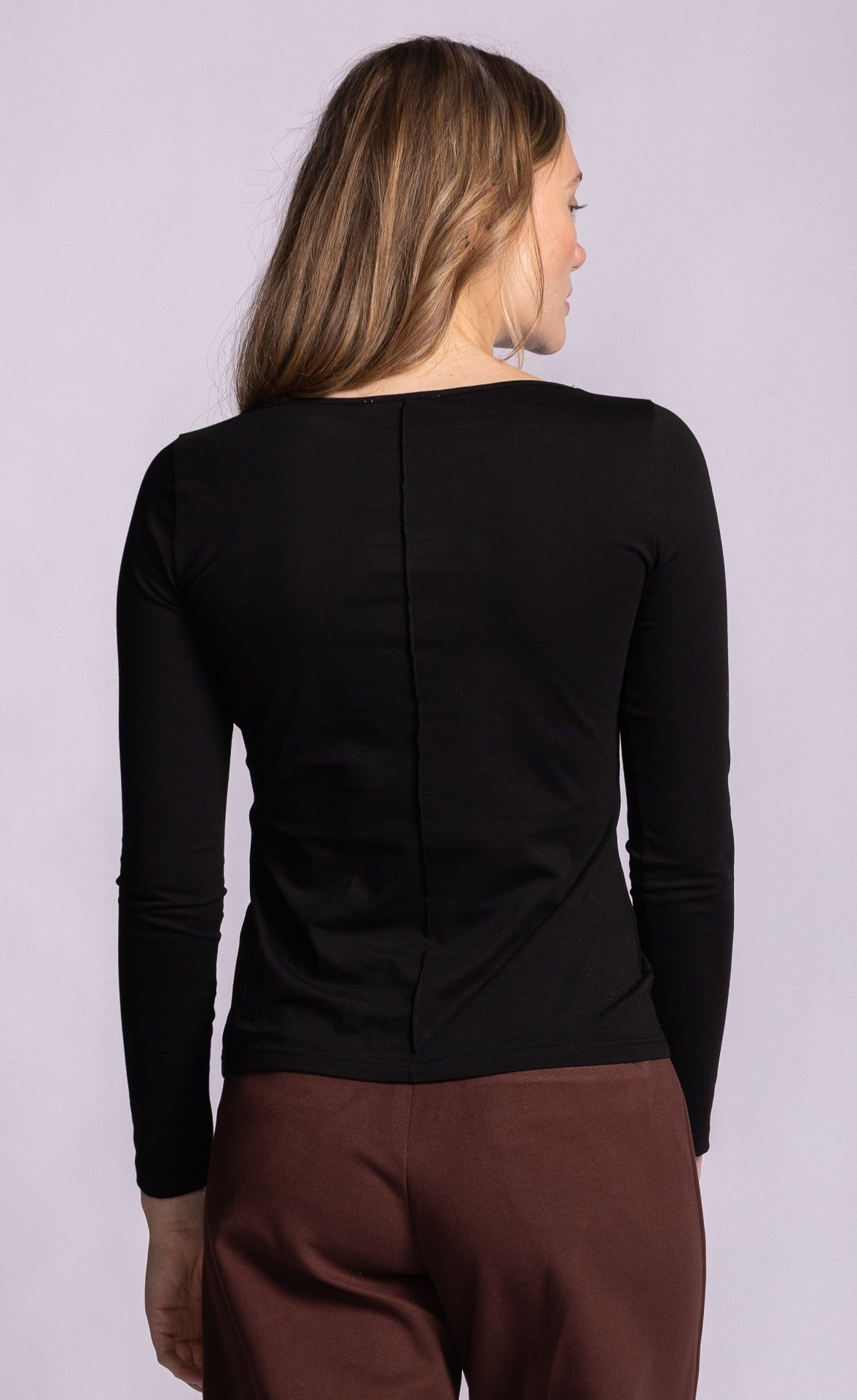 Black Paisley Long Sleeve