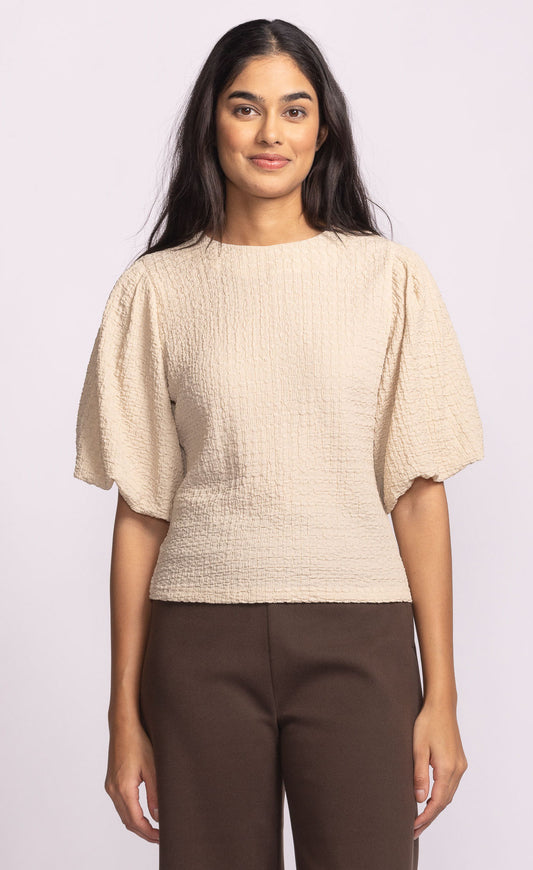 Beige Lita Top