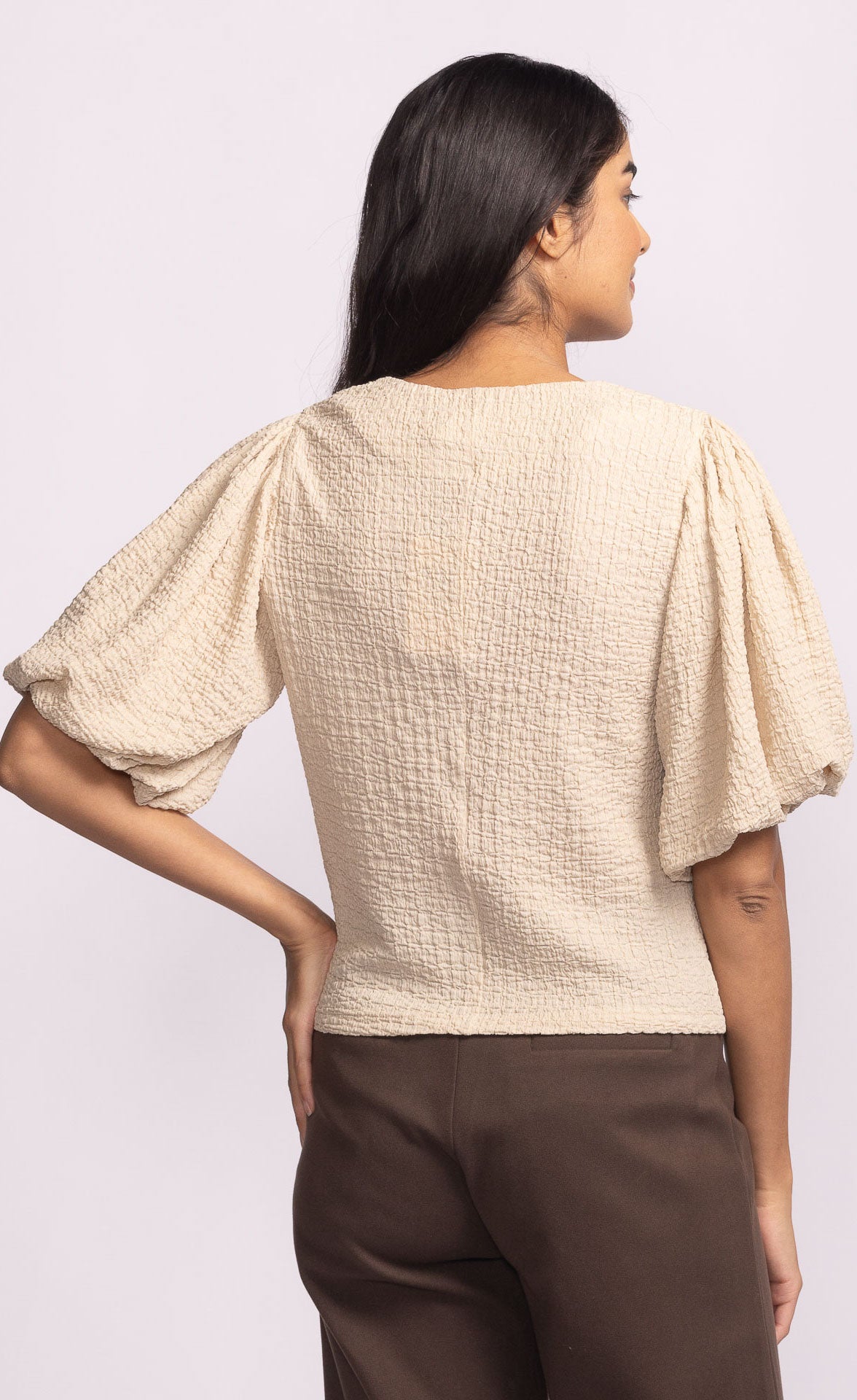 Beige Lita Top