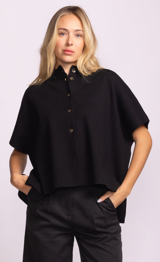 Black Melrose Sweater