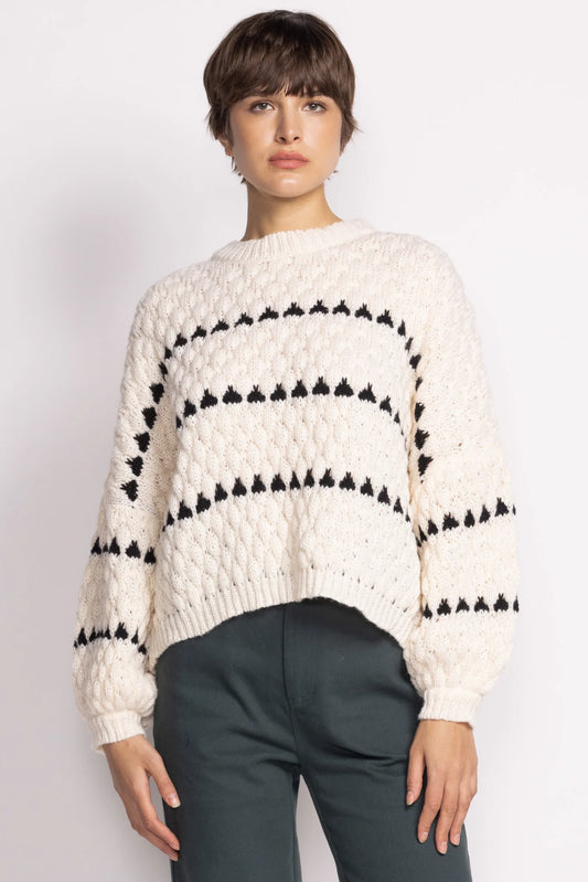 Quinn Sweater White