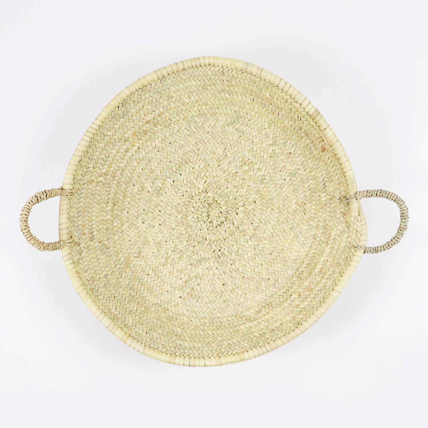 Woven Straw Plate Large