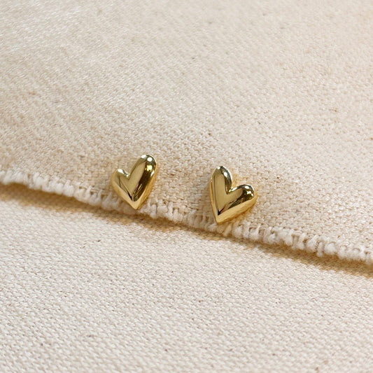 Heart Stud Earrings