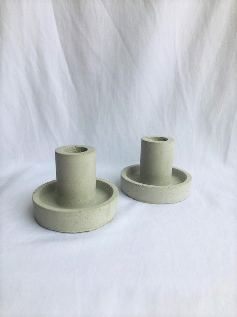 Concrete Candle Sticks